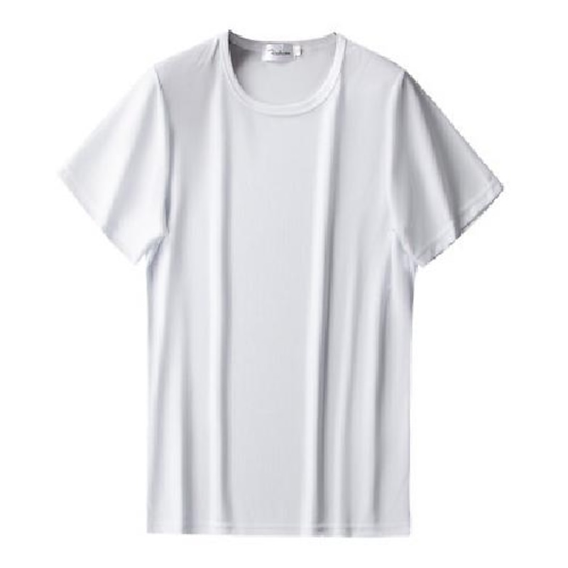 Icy Soft Comfy Short-Sleeved T-Shirt Men's Quick-Drying Tee Summer Cooling Material M-XXXXL Big Sizing Loose Tops4