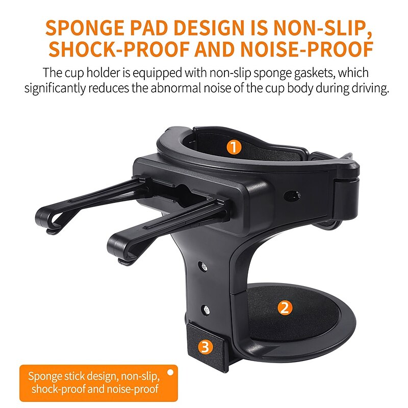 New Car Air Vent Drink Cup Bottle Holder AUTO Car Truck Water Bottle Holders Stands Car Cup Rack For Car Water Bottle Ashtray4