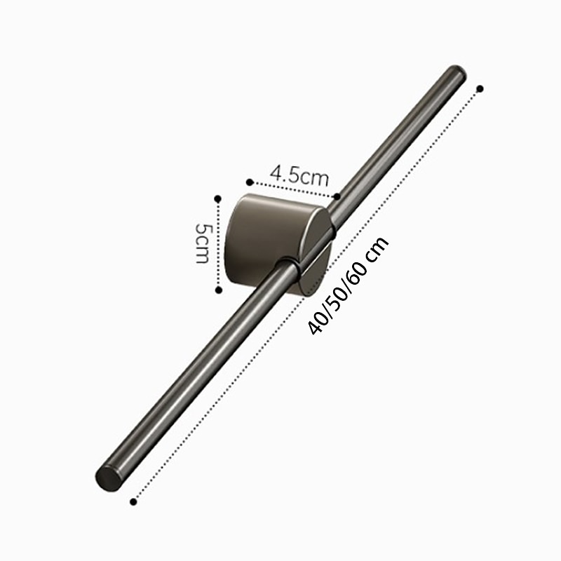 Bathroom Towel Bar Perforated Free Space Aluminum Towel Rack Extremely Simple Light Luxurious Towel Storage3