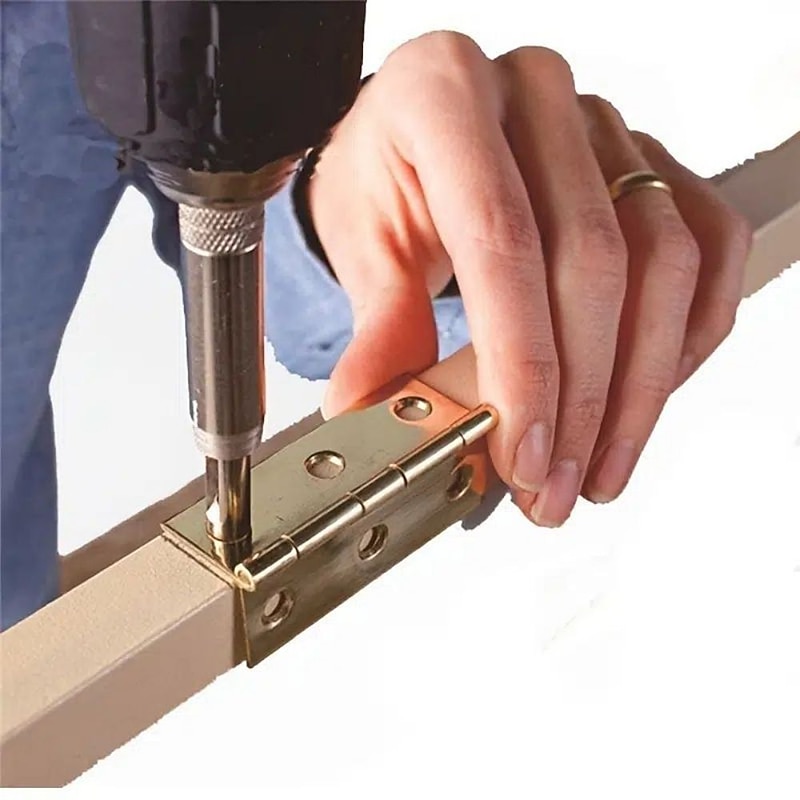 8pcs Door Lock & Hinge Drill Bit Set Self Centering Pilot Hole HSS Hex Shank Wood Tool Hole Saw DIY Wholesale Price