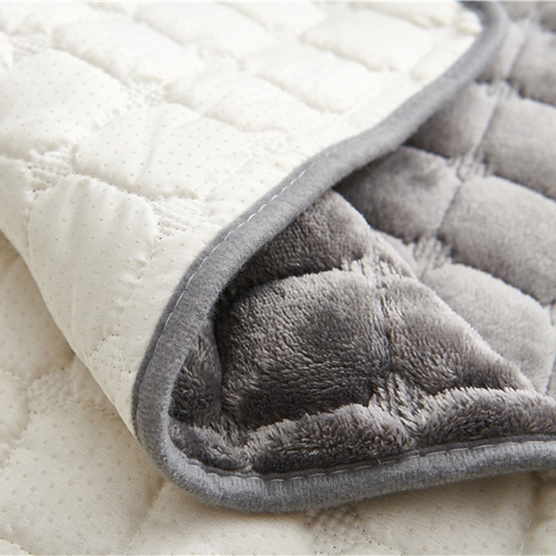 Plush Recliner Covers Velvet Recliner Sofa Cover 1 Seater Armchair Slipcover Slip Resistant Recliner Sofa Slipcover Seat Furniture Protector Anti-Slip Couch Covers for Dogs Cats Kids4