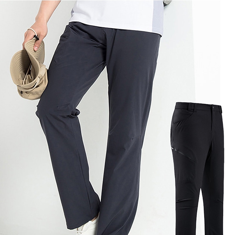 Men's Waterproof Hiking Pants Summer Outdoor Waterproof Quick Dry Lightweight Sweat wicking Pants / Trousers Bottoms Black Blue Hunting Fishing Climbing L XL XXL XXXL 4XL2