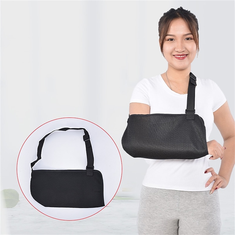 1PCS Forearm Sling Shoulder Elbow Joint Adjustable Sling Mesh Breathable Shoulder Neck Wrist Bracket Arm Arm Fixed Strap