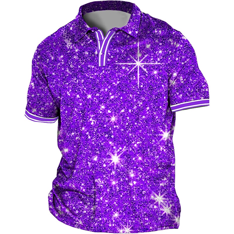 Men's Plus Size Polo Shirt Big and Tall Letter Turndown Print Short Sleeve Spring & Summer Sports Fashion Streetwear Designer Outdoor Street Tops2