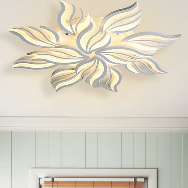 Dimmable Cluster Design Ceiling Lights Plastic Artistic Style Modern Style Novelty Black LED Modern 110-240 V