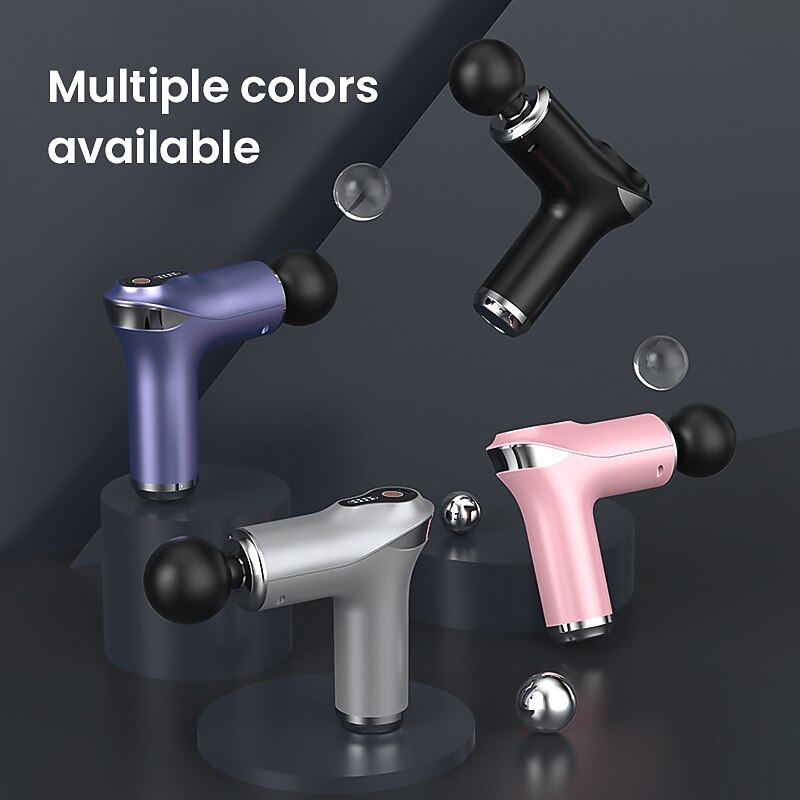 Portable Massage Gun High Frequency Muscle Vibration Massager For The Whole Body Deep Relaxation Muscle Pain Relief Fitness Massager2