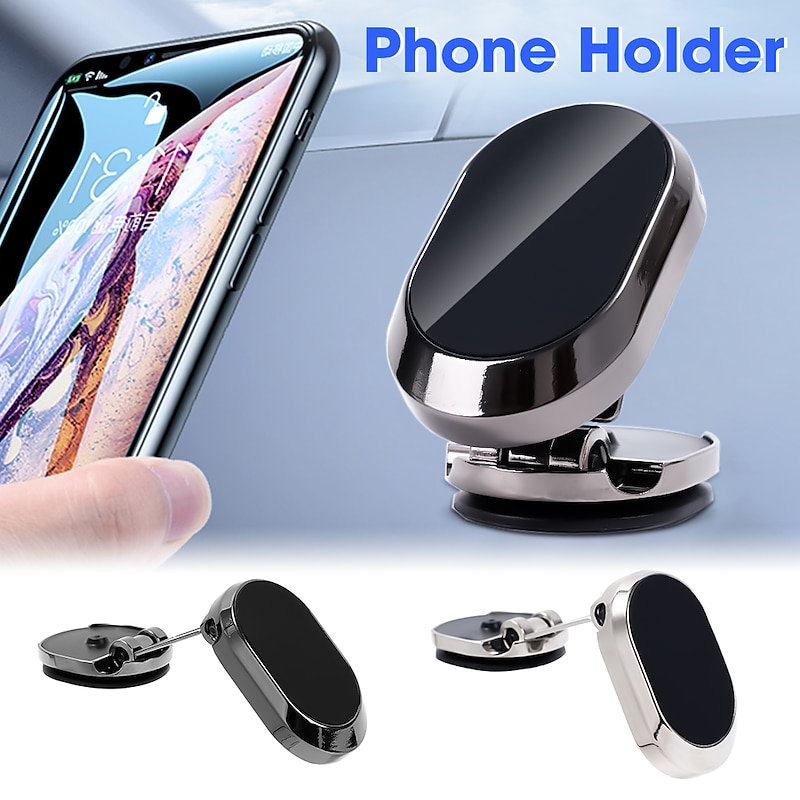 Magnetic Car Phone Holder Magnet Smartphone Mobile Stand Cell GPS Support For iPhone 13 12 XR Xiaomi Mi Huawei Samsung LG3