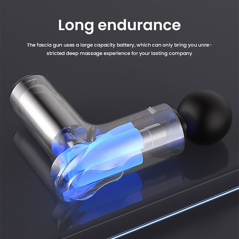 Portable Massage Gun High Frequency Muscle Vibration Massager For The Whole Body Deep Relaxation Muscle Pain Relief Fitness Massager3