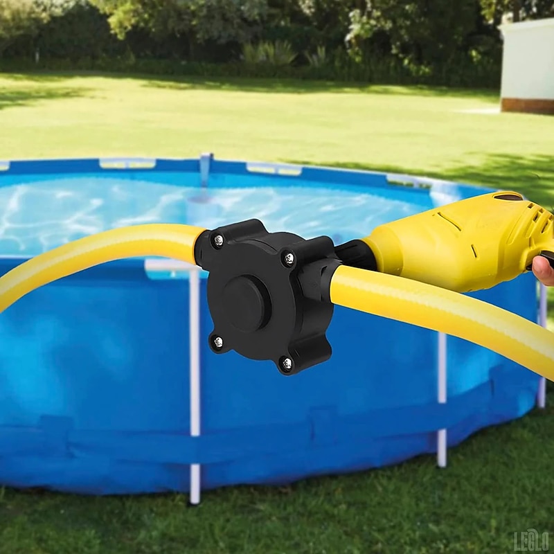 Water Pump Mini Electric Drill Drives Portable Electric Drill Pump Large Flow Pump Self Priming Transfer Oil Fluid Water Pump4