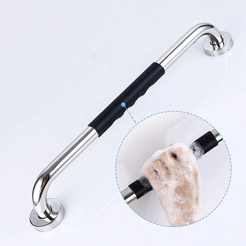 Grab Bars For Shower,304 Stainless Steel Handrail Bathroom Bathtub Elderly Disabled Toilet Toilet Safety Non-Slip Toilet Railing4