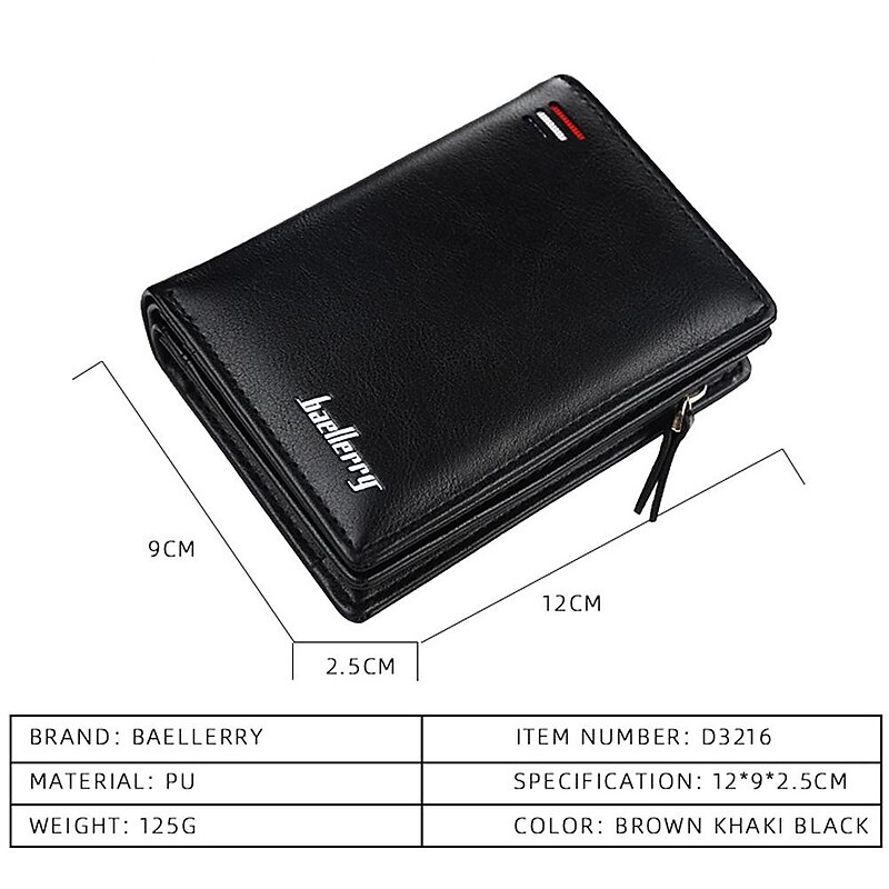 Credit Card Holder Wallet PU Leather Name Card Holder Waterproof Multi Credit Card Protector for Men Wallet For Men3