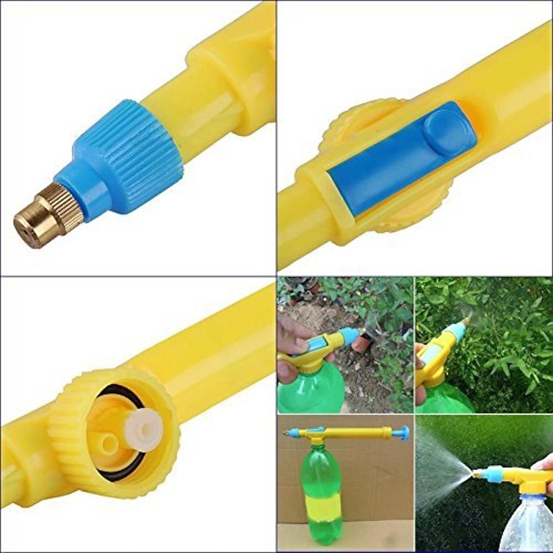 Manual Air Pressure Sprayer, Adjustable Beverage Bottle Sprinkler, Garden Watering Nozzle, Sprayer Tool3