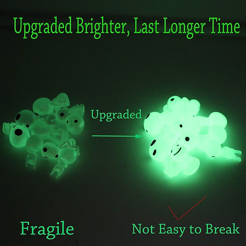 5pcs Luminous Tree Elves Spirit Princess Mononoke Micro Landscape Figure Ornament Glowing Miniature Gardening Potted Decor3