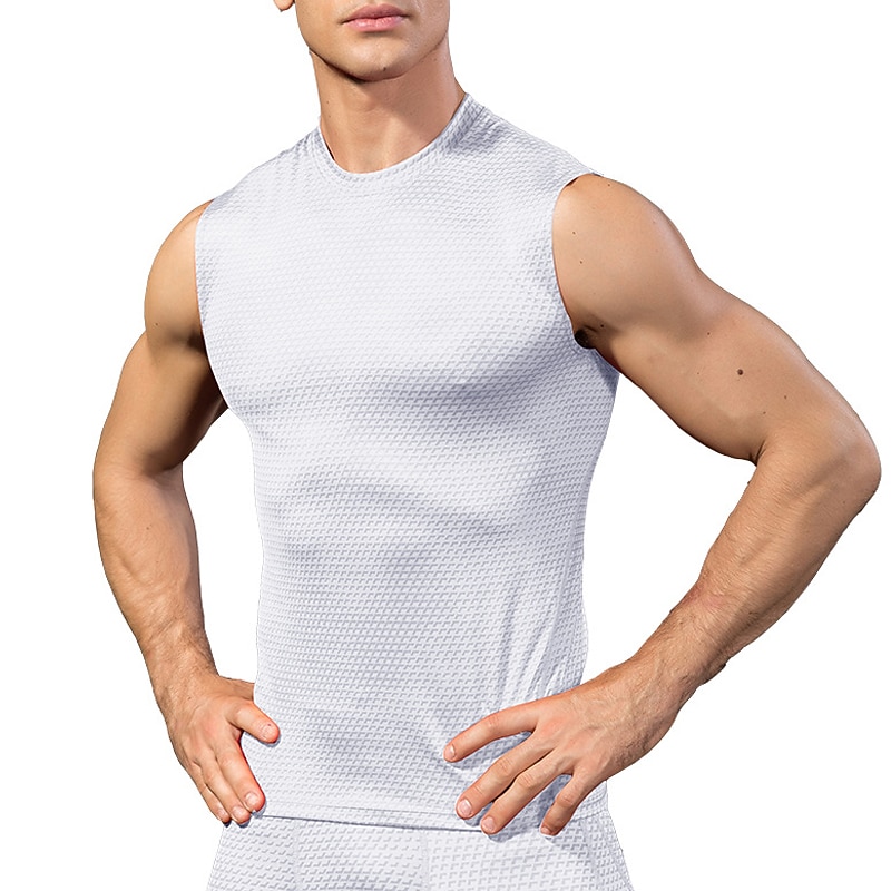 Men's Tank Top Vest Top Undershirt Muscle Shirt Sleeveless Crew Neck Summer Snake Print Sports Fashion Streetwear Vacation Athleisure Gym White Red Blue Top Tee for Men2