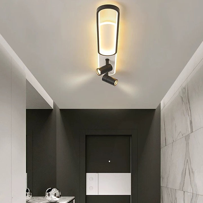 LED Ceiling Light 80/100 cm Geometric Shapes Flush Mount Lights Aluminium Alloy Modern Style Stylish Painted Finishes LED Modern 220-240V2