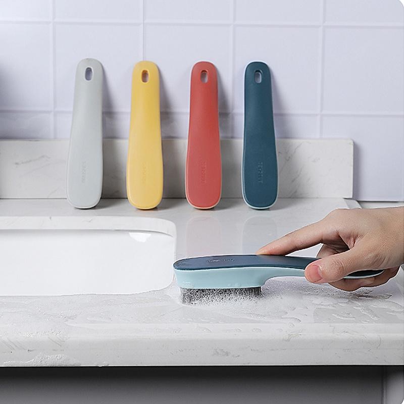 Shoe Cleaning Brush, Plastic Clothes Scrubbing Brush, Household Cleaning Tool3