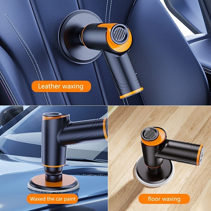 Car Polisher Car Wireless Rechargeable Adjustable Waxing Machine Multifunctional Portable Polishing Tool Car Accessories3