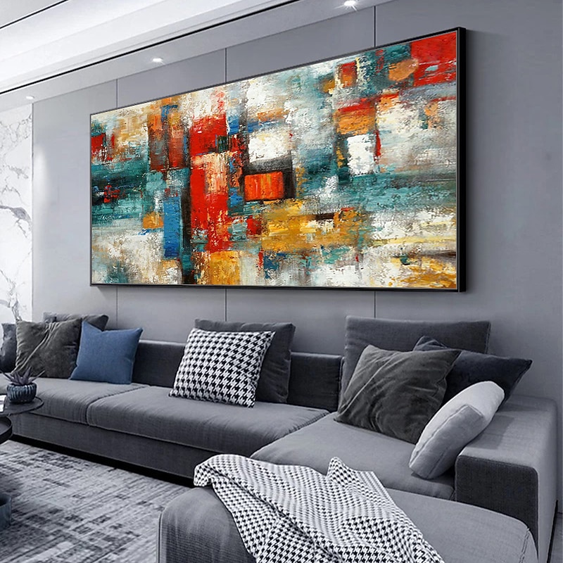 Oil Paintings Wall Art On Canvas Wall Art Decoration Modern Abstract Picture For Home Decor Rolled Frameless Unstretched Painting3