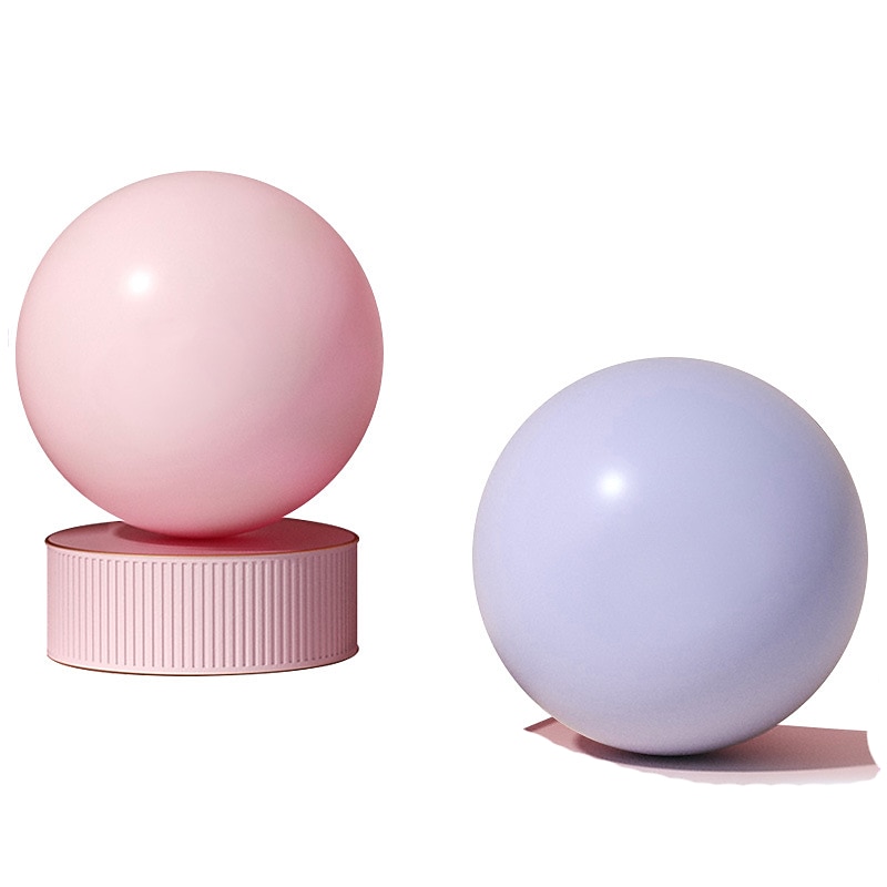 Yoga Ball 25cm Exercise Ball Pregnancy Birthing Ball Chair Flexible Seating Ball Pilates Thickened Anti-Burst Balance Ball for Fitness Workout with Inflator Pump