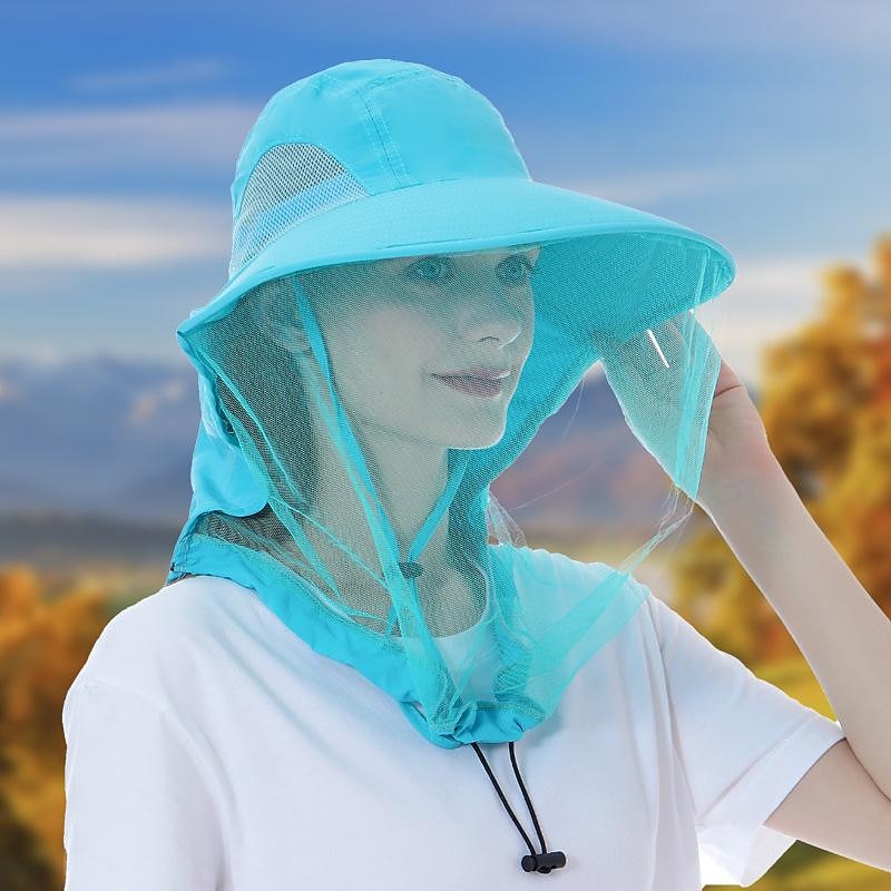 Sun Hat Bucket Hat Fishing Hat Hat Waterproof Portable UV Sun Protection Men's Women's Fishing Activity3