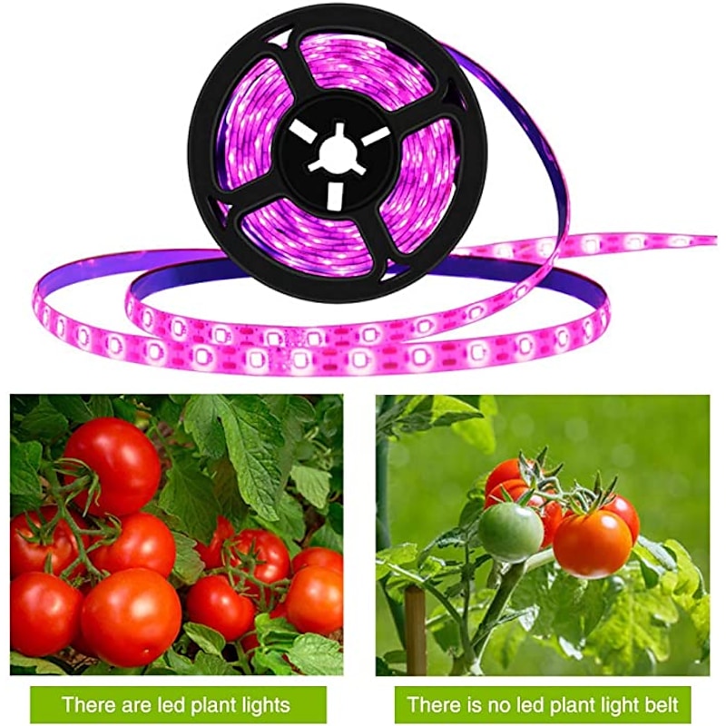 Plant Grow Light LED Strip USB Full Spectrum DC 5V 0.5-3m Phyto Lamp for Vegetable Flower Seedling Grow Tent Box Waterproof3
