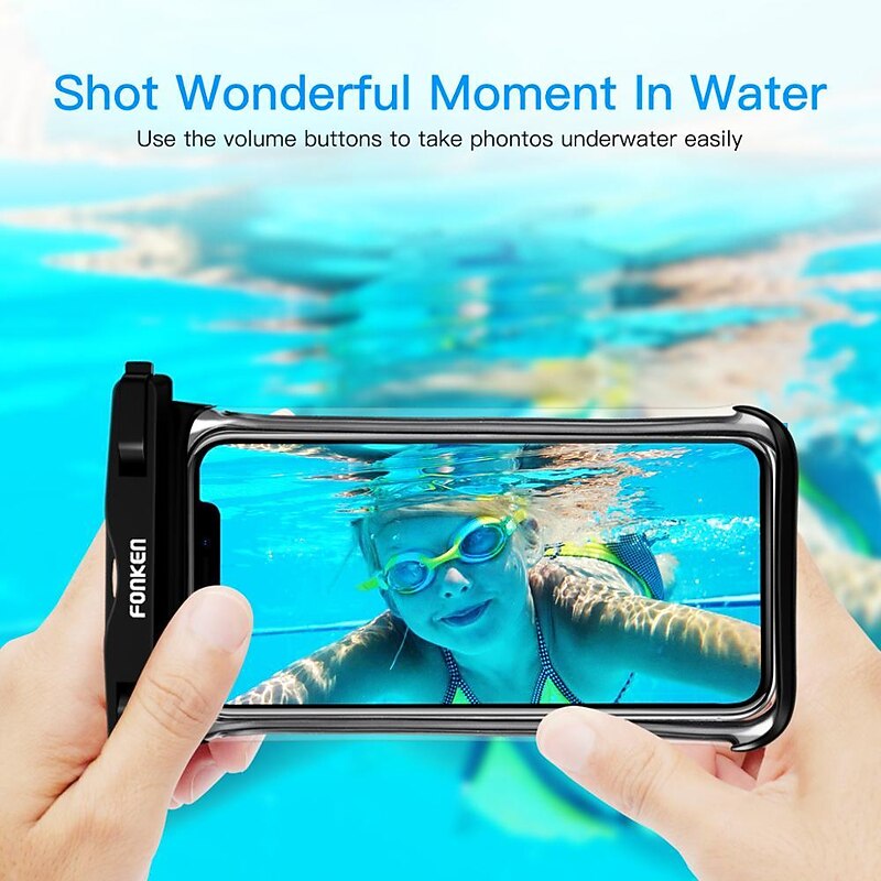 Full View Waterproof Case for Phone Underwater Snow Rainforest Transparent Dry Bag Swimming Pouch Big Mobile Phone Covers4