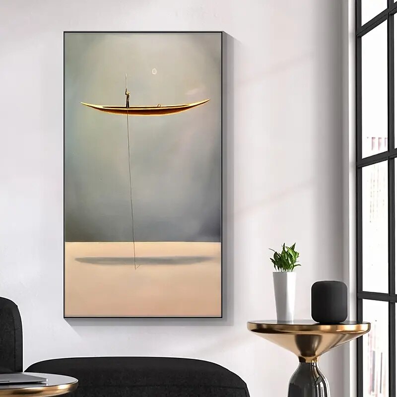 1 Panel Boho Prints Geometric Arch Desert Plants Wall Art Modern Picture Home Decor Wall Hanging Gift Rolled Canvas Unframed Unstretched4