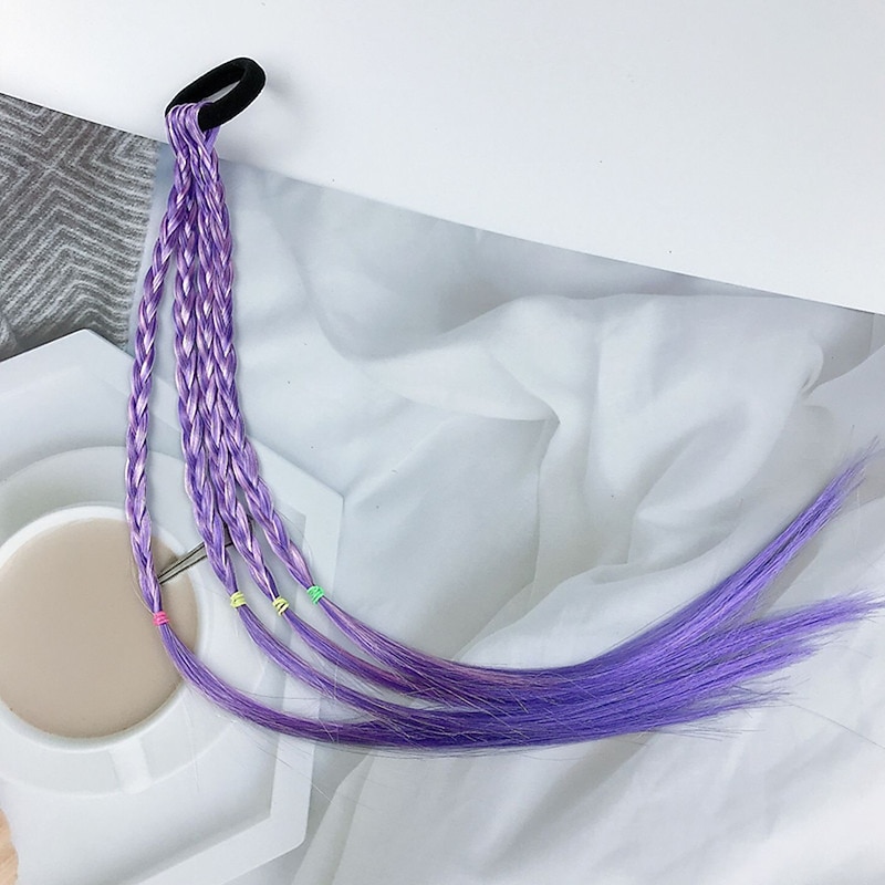 Kids / Toddler Girls' Active / Sweet Daily Solid Colored Basic Polyester Hair Accessories Pink / Dusty Rose / Blue One-Size4