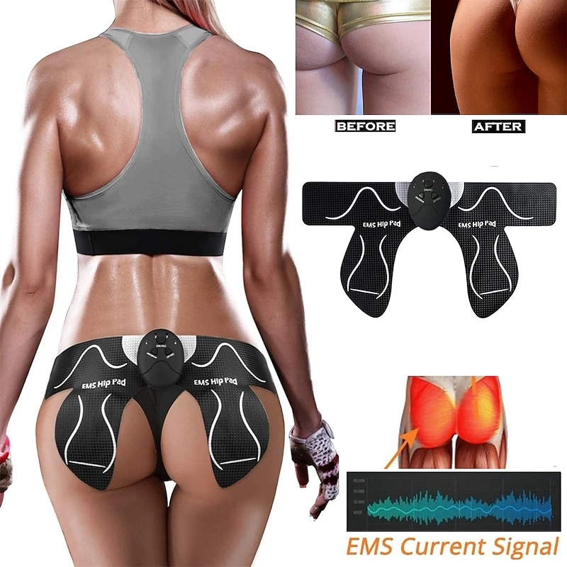 EMS Buttocks Abdominal Stimulator Fitness Body Slimming Massager Multi-functional Smart Electric Muscle Stimulator Hips Trainer