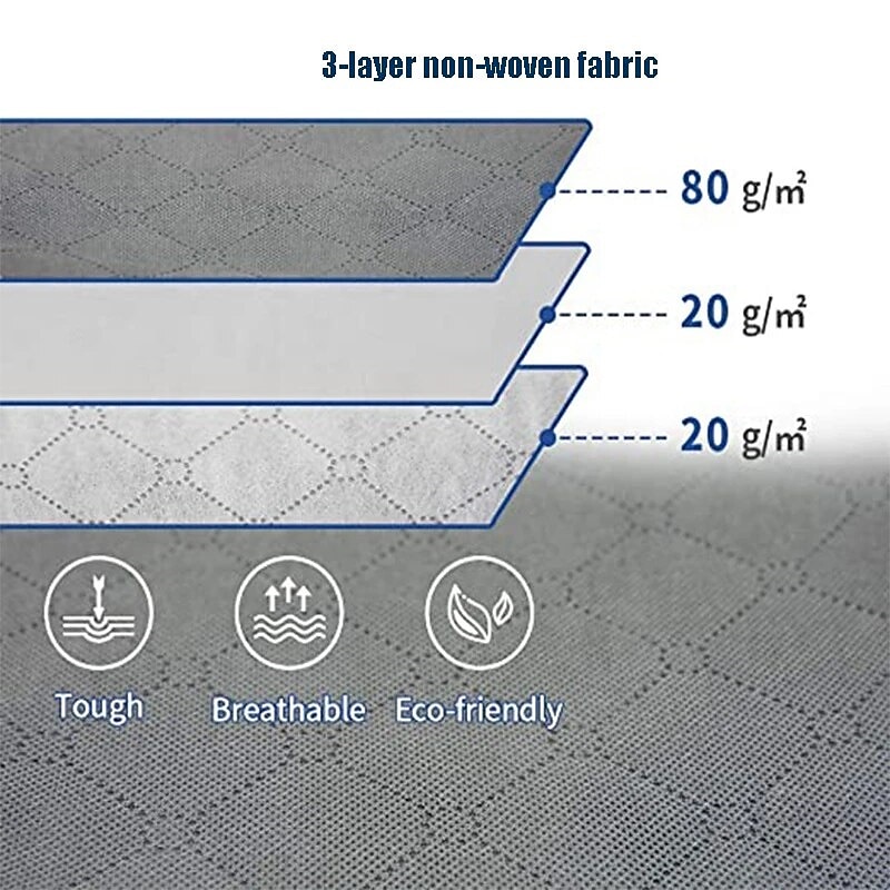 Non Woven Dustproof Bag Folding Storage Quilt Bag Wardrobe Clothing Finishing Box Storage Bag 49X36X21cm2