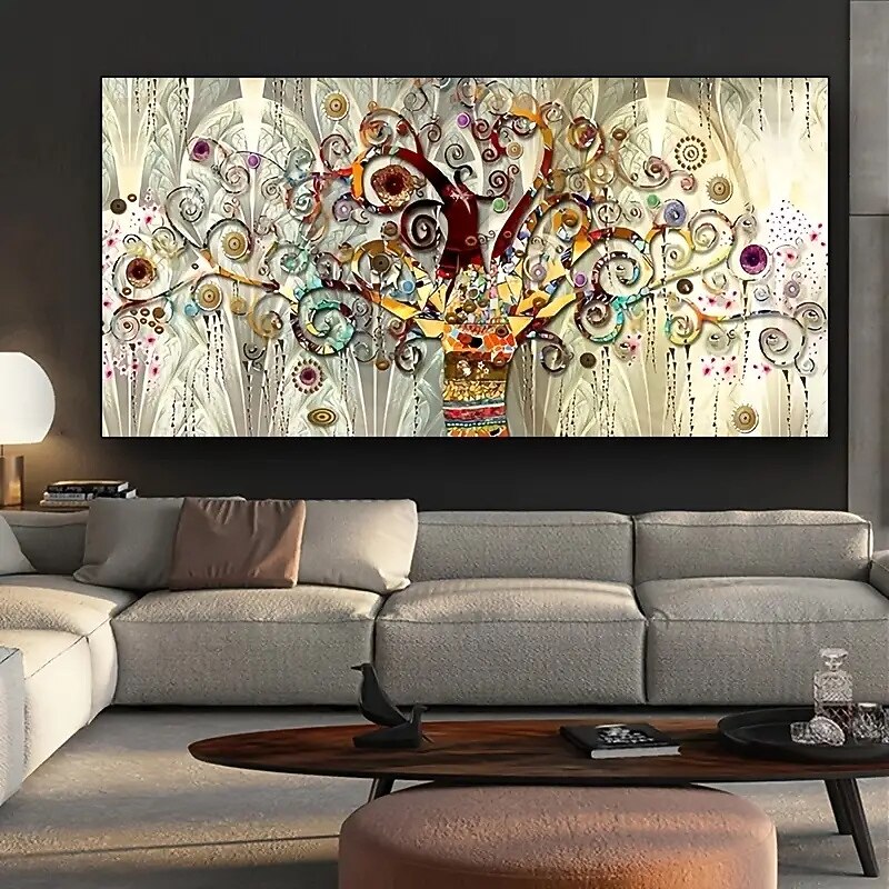 1pc Tree Of Life By Gustav Klimt Landscape Wall Art Canvas Scandinavian Posters And Prints Modern Wall Art Picture For Living Room No Frame3