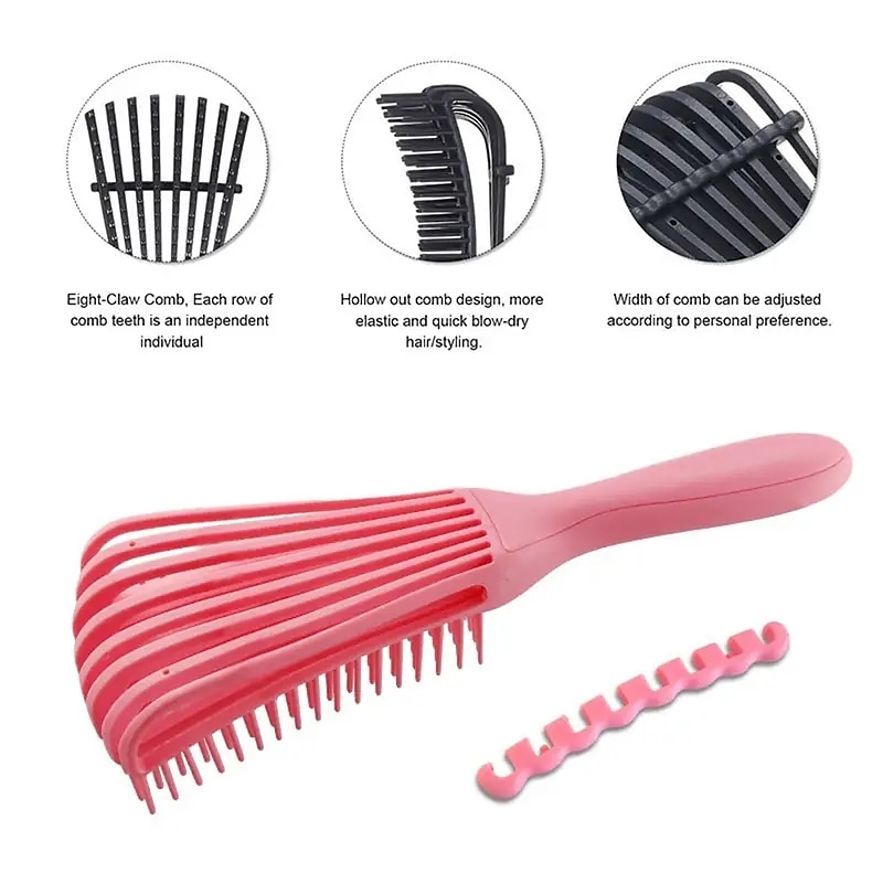 Self Cleaning Hair Brush3D Air Cushion Massager Brush Airbag Massage Comb Brush Shaping Comb Self Cleaning Hair Brush for Women Great for Women in Hairdressing Brush4