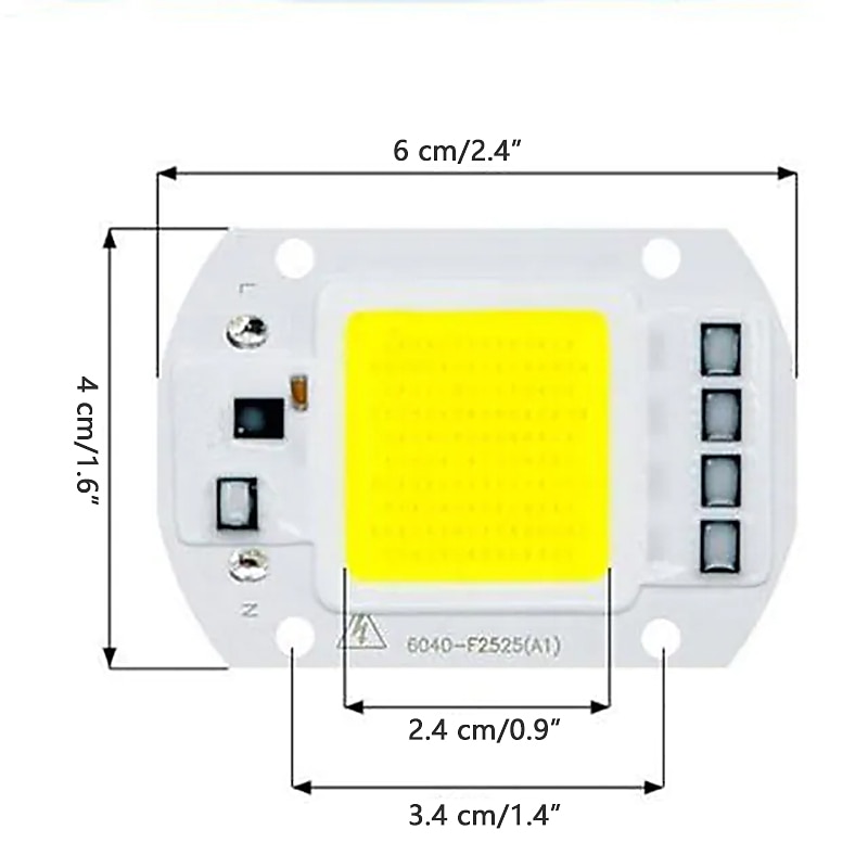 5pcs 50W 220V DIY COB LED Chip Bulb Bead for Flood Light3