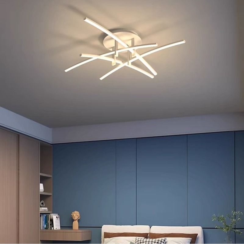 LED Ceiling Lights Modern 5-Lights Compatible with Living Room Bedroom Study Room Adjustable Led Ceiling Lamp,for Kitchen Island2