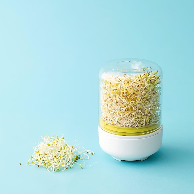 Countertop Sprouter Growing Kit, Home Made Fresh Bean Sprouts, Bean Sprouts Making Countertop Bean Sprouts