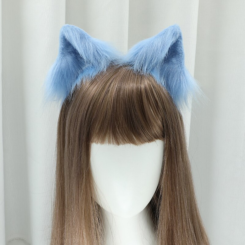 Fox Clip Cat Ears Wolf Paws Cosplay Costume Halloween Fancy Party Costume Accessories4
