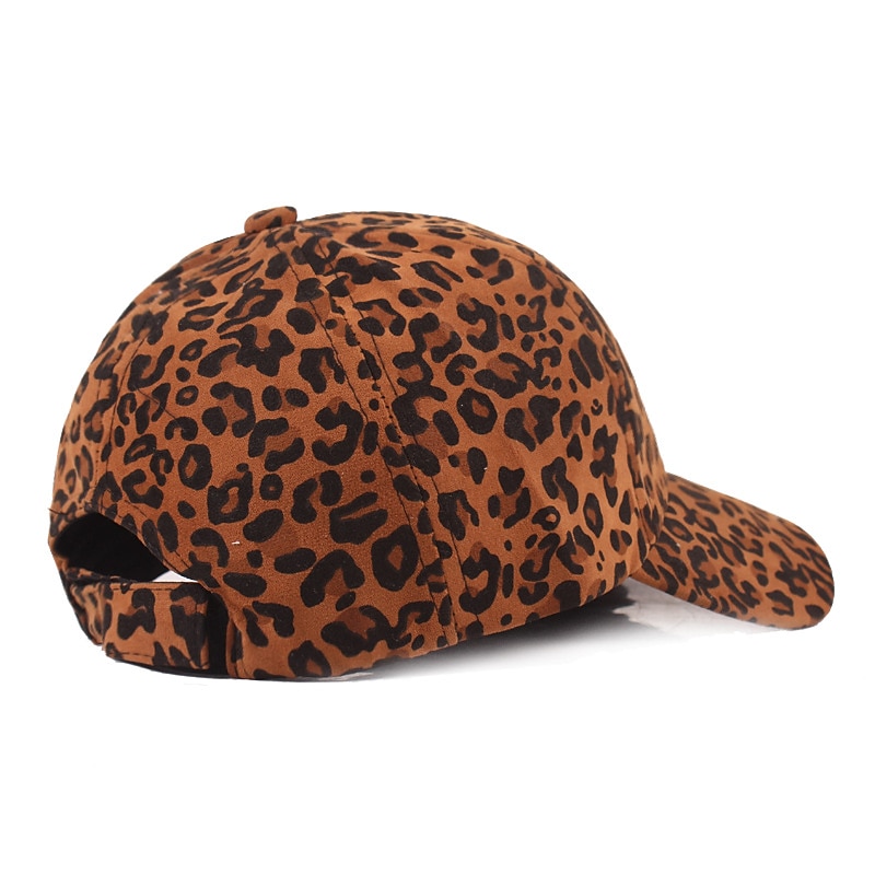 Men's Baseball Cap White Brown Cotton Print Streetwear Stylish Casual Daily Outdoor clothing Holiday Cheetah Print Zebra Print Sunscreen4