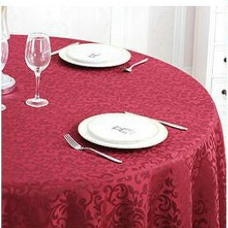 Wedding Decor Tablecloth Round Table Cloth Cover for Hotel Restrant Dining,Table Cloth for Harvest, Xmas Holiday, Winter, and Parties3