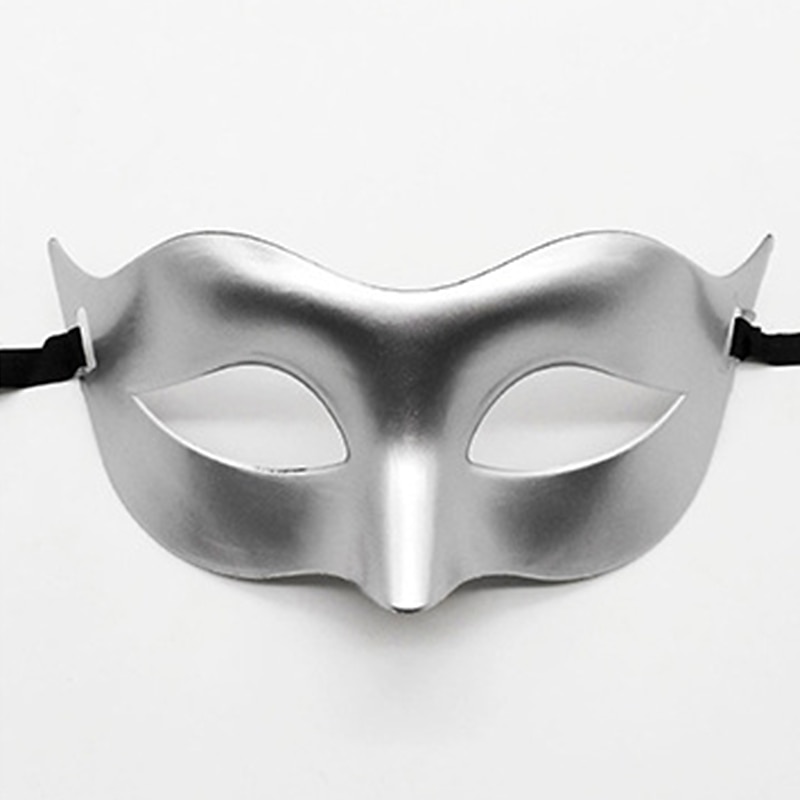 Masquerade Ball Mask Man Half Face Mask Halloween Party Zoro Ball Show Performance Flat Mask2