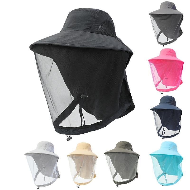 Sun Hat Bucket Hat Fishing Hat Hat Waterproof Portable UV Sun Protection Men's Women's Fishing Activity4