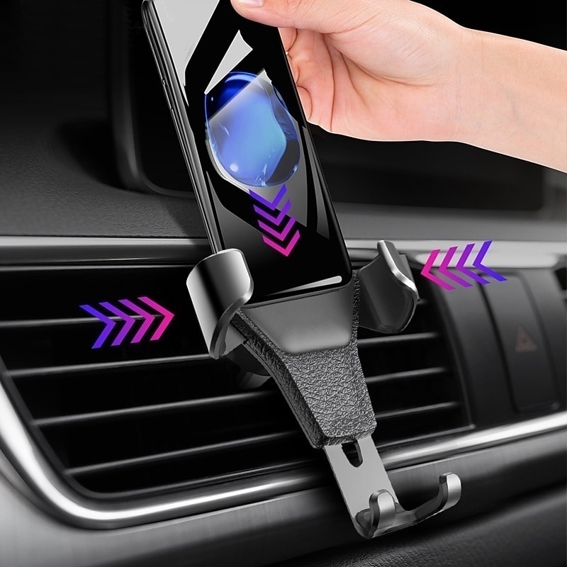 Car Phone Holder Mount 2023 Universal Gravity Vent Phone Mount For Car Vent Compatible With iPhone Samsung and More