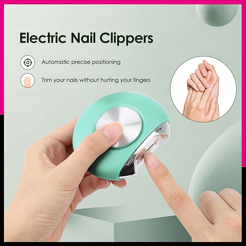 Electric Nail Clipper Manicure Grinder Home Portable Trimming Nail Clippers Manicure