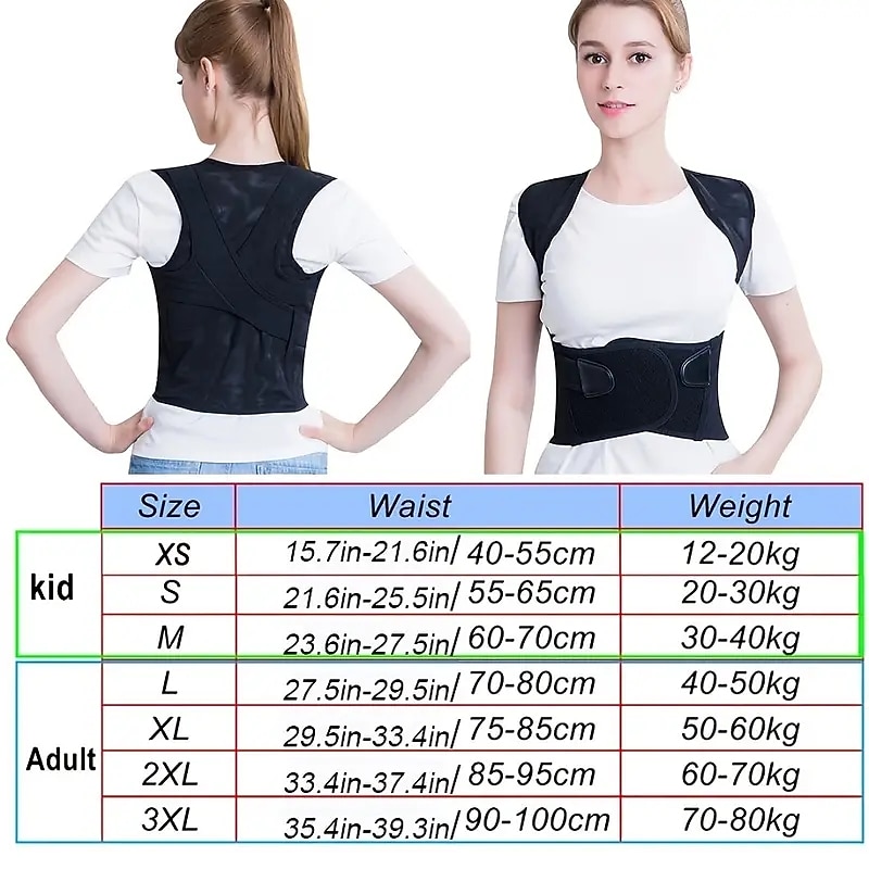 1pc Posture Corrector Corset Back Support Belt Orthopedic Back Belt Lumbar Corset Posture Brace3