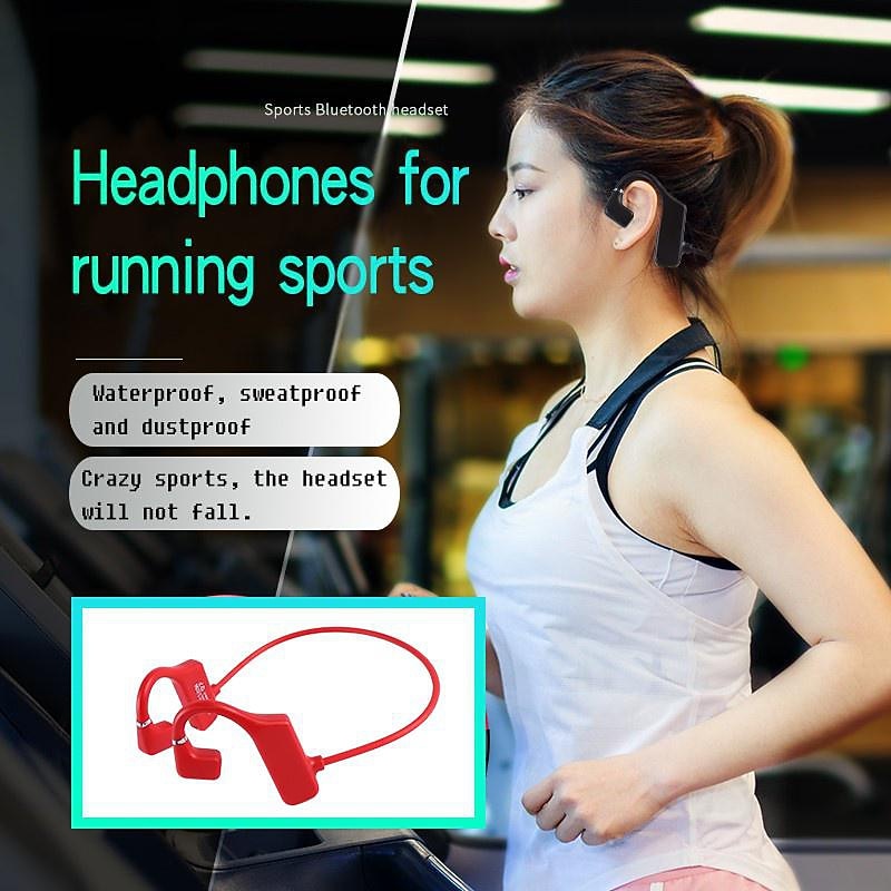 iMosi Q1 Bone Conduction Headphone Ear Hook Bone Conduction Headphones Bluetooth 5.2 Sports Waterproof Ergonomic Design3