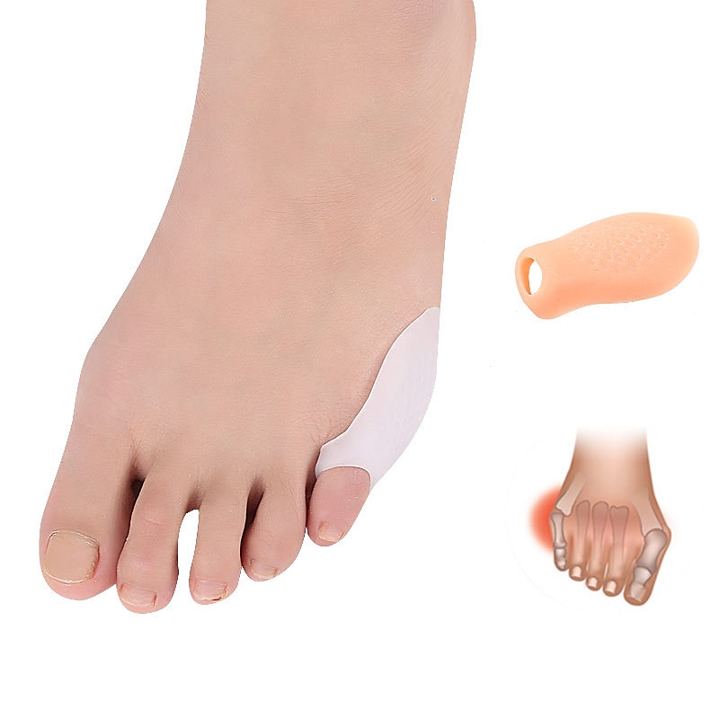 1PC Tailor's Bunion Pads - Soft Gel Bunionette Cushions - Tailors Bunion Corrector for Pain Relief - Fits Men & Women - Pinky Toe Protector 2025 - $6.