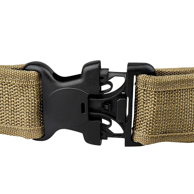 Men's Belt Tactical Belt Nylon Web Work Belt Black Ginger Straw Military Army Plain Daily Wear Going out Weekend4