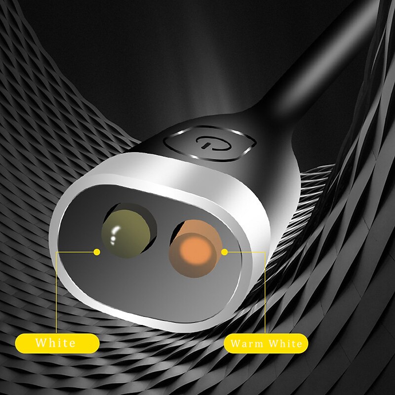 LED Neck Reading Lights Book Lights Flexible Handsfree Hug Reading Lamp Novelty Led Night Light Flashlight4