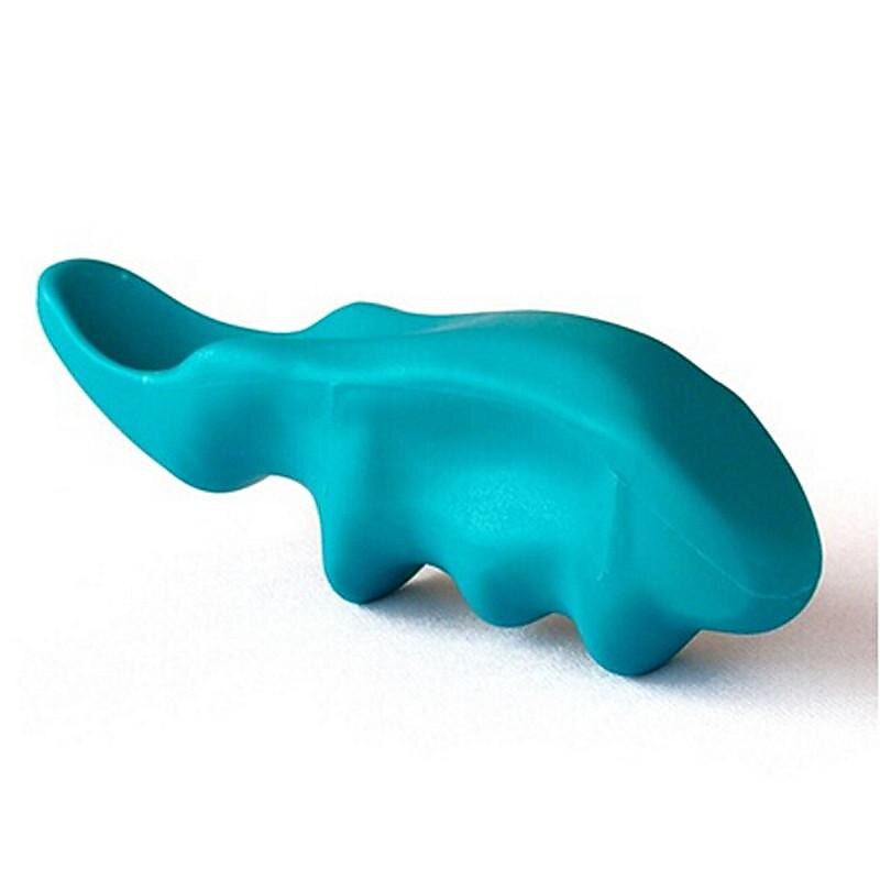 2pc Manual Thumb Saver Massager Full Body Deep Tissue Trigger Point Massage Tool Pain Relief Neck Back Therapy Thumb Protector 3.5x1.84