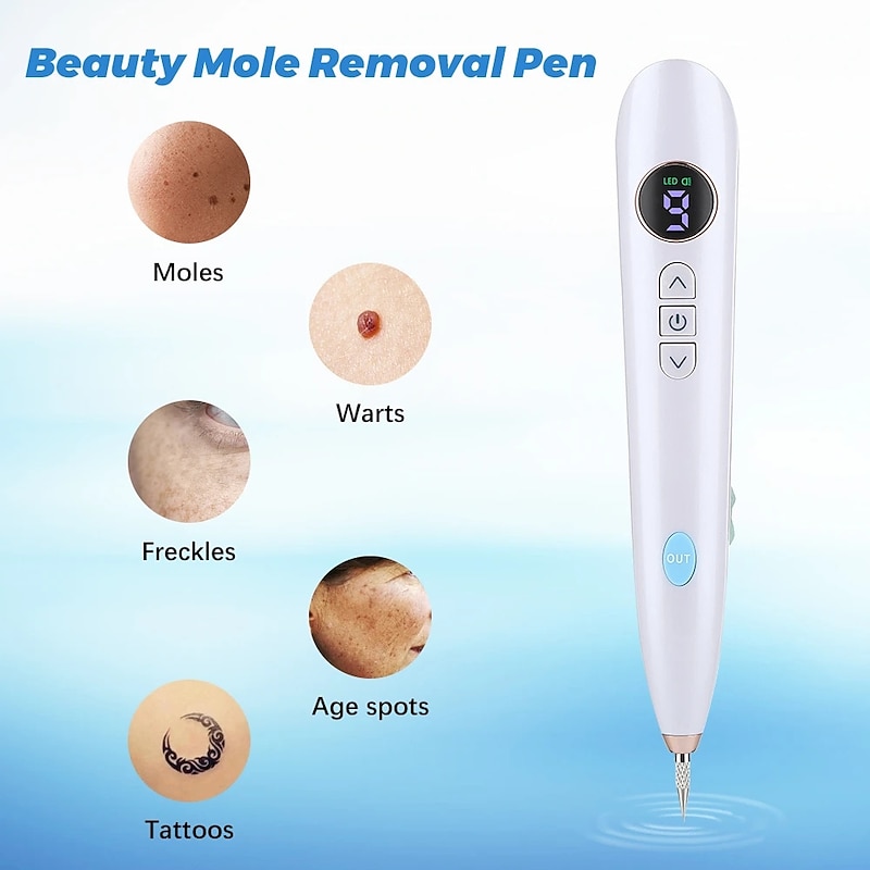 Skin Tag Remover Wart Berrugas Eliminator Lcd Plasma Pen Papillomas Electric Laser Removal Freckle Dark Spot Mole Cauterizer Kit4