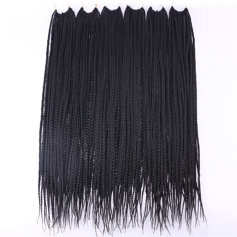 Box Braids Crochet Hair 6 Packs 24 Inch Ombre Dark Roots Honey Blonde 3X Goddess Senegalese Twist Tissage Fiber Kanekalon Braiding Hair Extensions 22 Strands/Pack 100g4